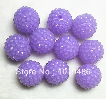 Light purple color 100pcs /lot 20MM Neon effect transparent Resin Rhinestone Ball chunky Beads for Chunky Necklace Jewelry
Light purple color 100pcs /lot 20MM Neon effect transparent Resin Rhinestone Ball chunky Beads for Chunky Necklace Jewelry