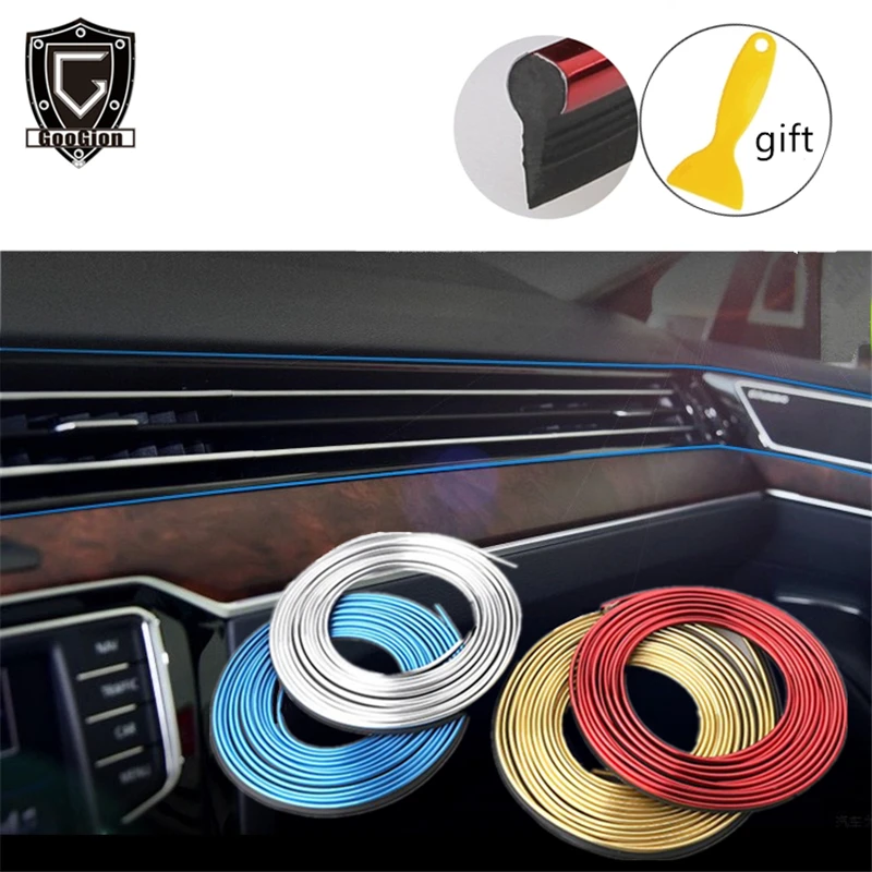 5M Car Styling Interior Decoration Strips Moulding Trim Dashboard Door Edge Universal For Cars Auto Accessories In Car-styling
5M Car Styling Interior Decoration Strips Moulding Trim Dashboard Door Edge Universal For Cars Auto Accessories In Car-styling