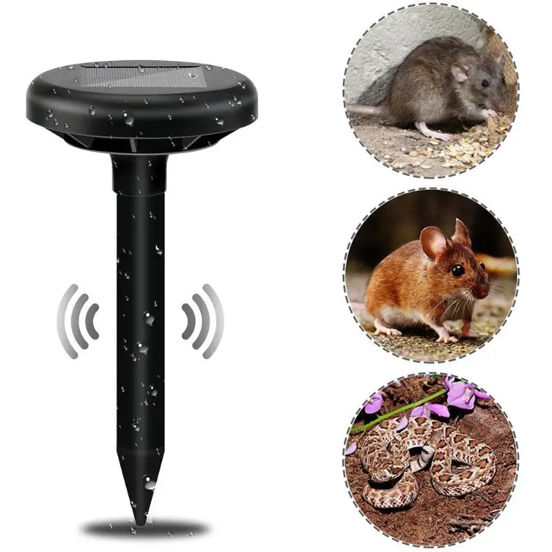 Solar Ultrasonic Mole Repeller Mouse Snake Repeller Waterproof Outdoor Garden Mole Vole Rodent Repeller Solar Pest Control
Solar Ultrasonic Mole Repeller Mouse Snake Repeller Waterproof Outdoor Garden Mole Vole Rodent Repeller Solar Pest Control