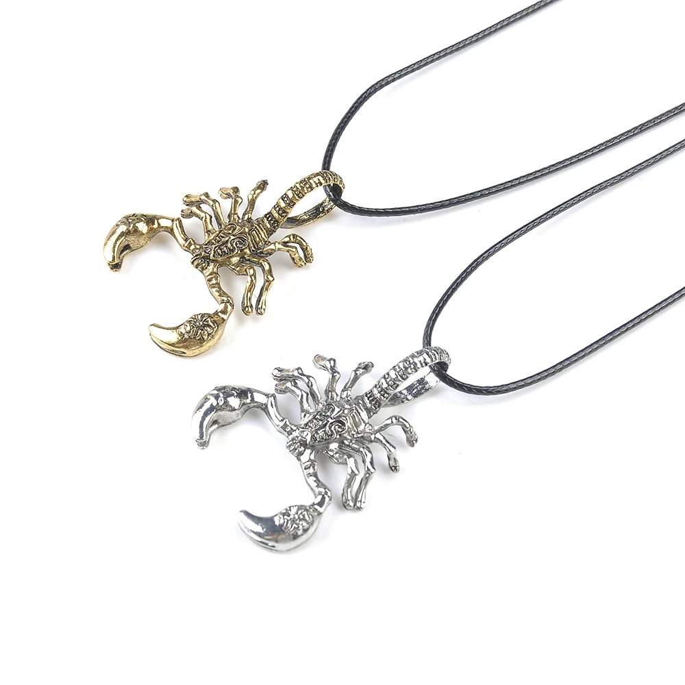 1 PCS Vintage Men Scorpion Necklace Leather Rope Pendant Neck Chain Jewelry Accessory
1 PCS Vintage Men Scorpion Necklace Leather Rope Pendant Neck Chain Jewelry Accessory