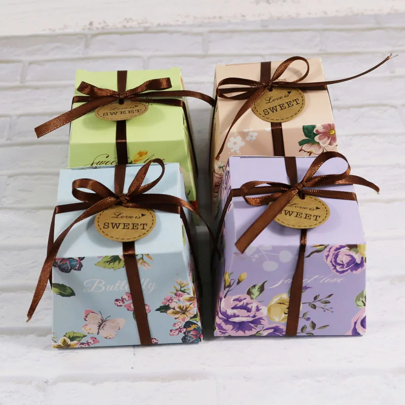 Flower Wedding Paper Box Party Favor Gift Bag Gift Box DIY Candy Box with Ribbon and Gift Tags 10pcs
Flower Wedding Paper Box Party Favor Gift Bag Gift Box DIY Candy Box with Ribbon and Gift Tags 10pcs
