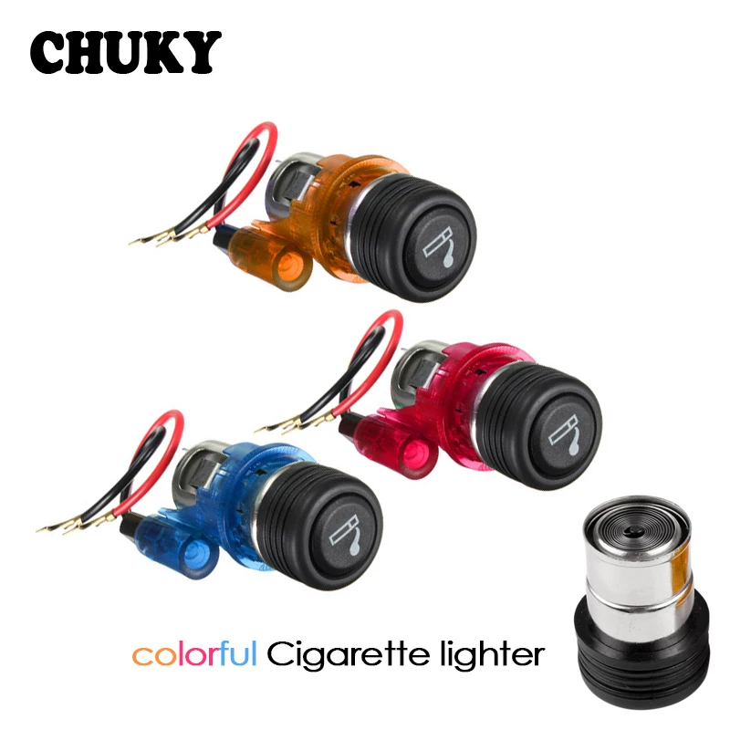 CHUKY Car Boat Motorcycle Cigarette Lighter Socket Power Socket Out Plug Universal For Renault Megane 2 Captur Mitsubishi ASX
CHUKY Car Boat Motorcycle Cigarette Lighter Socket Power Socket Out Plug Universal For Renault Megane 2 Captur Mitsubishi ASX