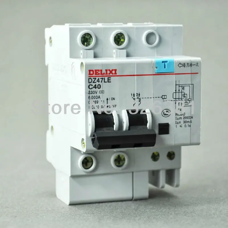 DZ47LE C40 earth leakage circuit breaker 2P C16-C60 230V earth leakage protection circuit breaker switch family
DZ47LE C40 earth leakage circuit breaker 2P C16-C60 230V earth leakage protection circuit breaker switch family