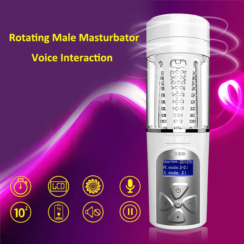 Мужской Мастурбатор Вращающийся