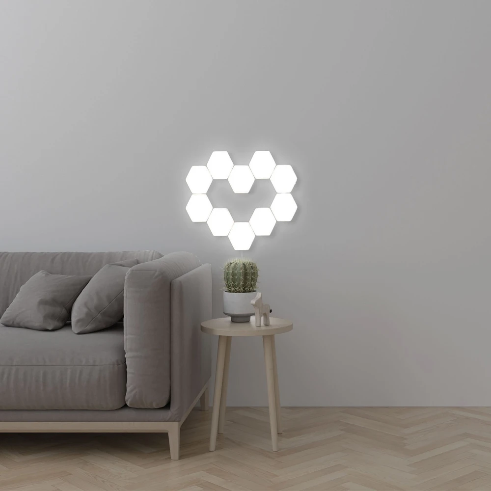 New Technology Quantum lamp Combination package touch sensitive lighting magnetic modular hexagons Honeycomb DIY home decor
New Technology Quantum lamp Combination package touch sensitive lighting magnetic modular hexagons Honeycomb DIY home decor