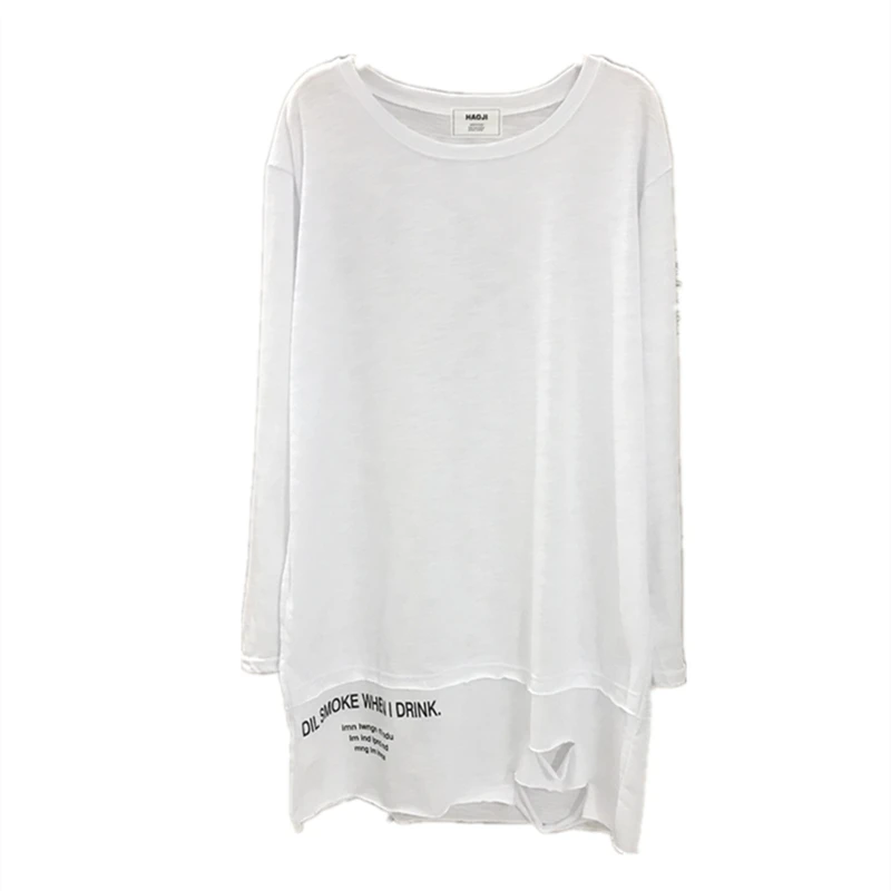 New student autumn long sleeve simple pure color stitching letters T-shirt style of Britain Render unlined upper garment to coat
New student autumn long sleeve simple pure color stitching letters T-shirt style of Britain Render unlined upper garment to coat