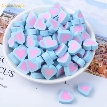 10pcs/lot polymer Clay Heart Beads Decoration Crafts Cabochon Color Mixed Phone Embellishments Diy Accessories Kawaii Bead
10pcs/lot polymer Clay Heart Beads Decoration Crafts Cabochon Color Mixed Phone Embellishments Diy Accessories Kawaii Bead