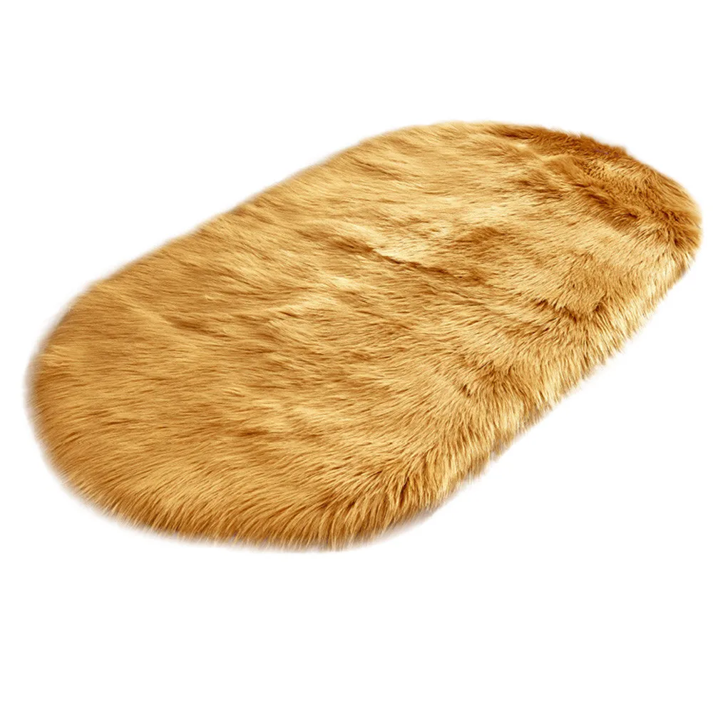 Soft Artificial Sheepskin Chair Cover Warm Hairy Carpet Seat Pad Plain Skin Fur Plain Fluffy Area Rugs Washable Bedroom Faux Mat
Soft Artificial Sheepskin Chair Cover Warm Hairy Carpet Seat Pad Plain Skin Fur Plain Fluffy Area Rugs Washable Bedroom Faux Mat