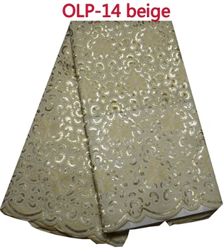 New Design very high quality african french cord lace fabric with sequins organza french lace for beautiful dress OLP-14
New Design very high quality african french cord lace fabric with sequins organza french lace for beautiful dress OLP-14