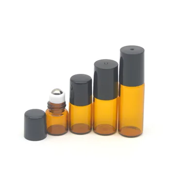 5pcs 1ml 2ml 3ml 5ml Amber Roll Glass Bottles for Essential Oils Roll-on Refillable Perfume Bottle Deodorant Containers
5pcs 1ml 2ml 3ml 5ml Amber Roll Glass Bottles for Essential Oils Roll-on Refillable Perfume Bottle Deodorant Containers