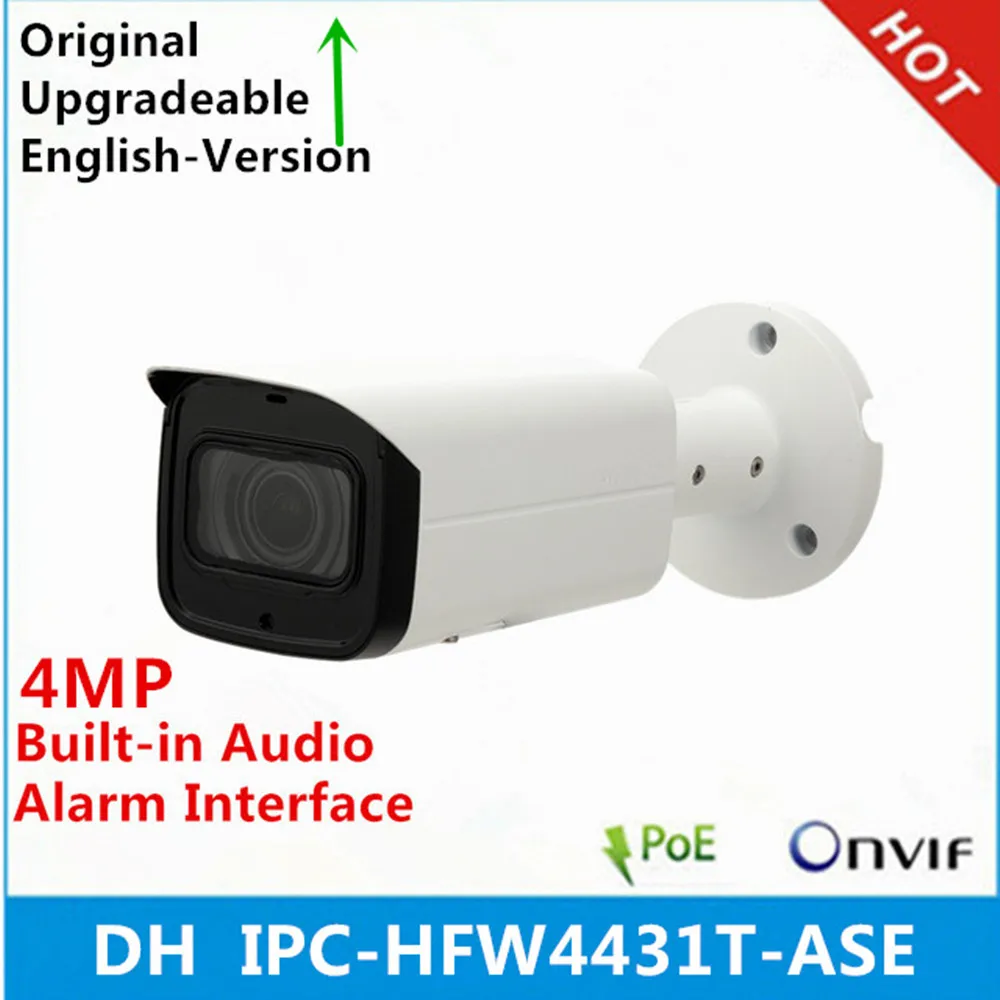 DH IPC-HFW4431T-ASE 4MP WDR IR Mini Bullet Network IP Camera H.265 Smart Detection Support Micro SD Card IR 60m IP67 IK10 PoE
DH IPC-HFW4431T-ASE 4MP WDR IR Mini Bullet Network IP Camera H.265 Smart Detection Support Micro SD Card IR 60m IP67 IK10 PoE