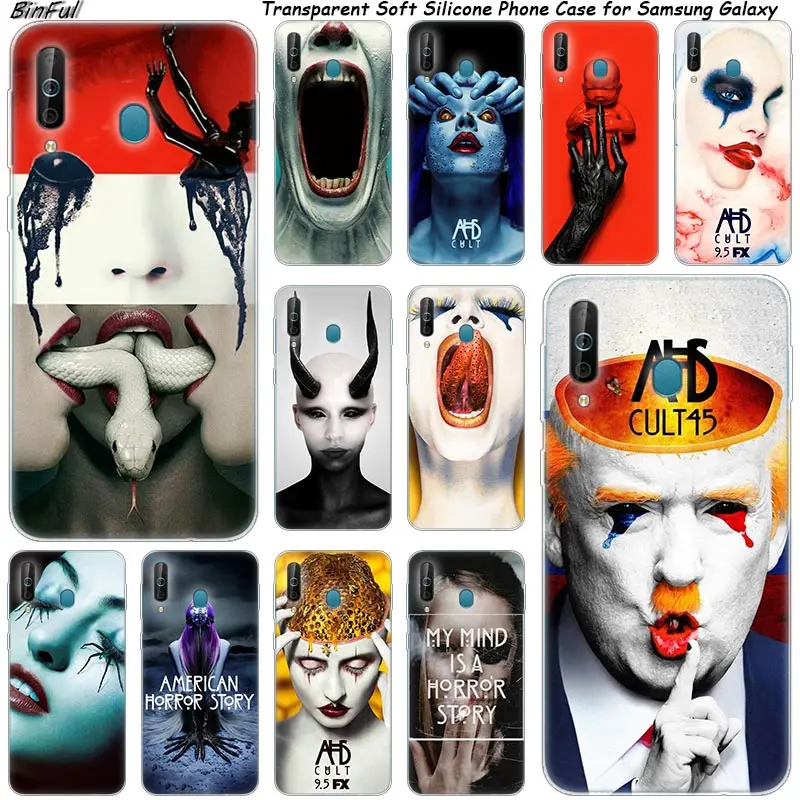Hot American Horror Story Silicone Phone Case For Samsung Galaxy A80 A70 A60 A50 A40 A40S A30 A20E A2CORE M40 Note 10 Plus 9 8 5
Hot American Horror Story Silicone Phone Case For Samsung Galaxy A80 A70 A60 A50 A40 A40S A30 A20E A2CORE M40 Note 10 Plus 9 8 5