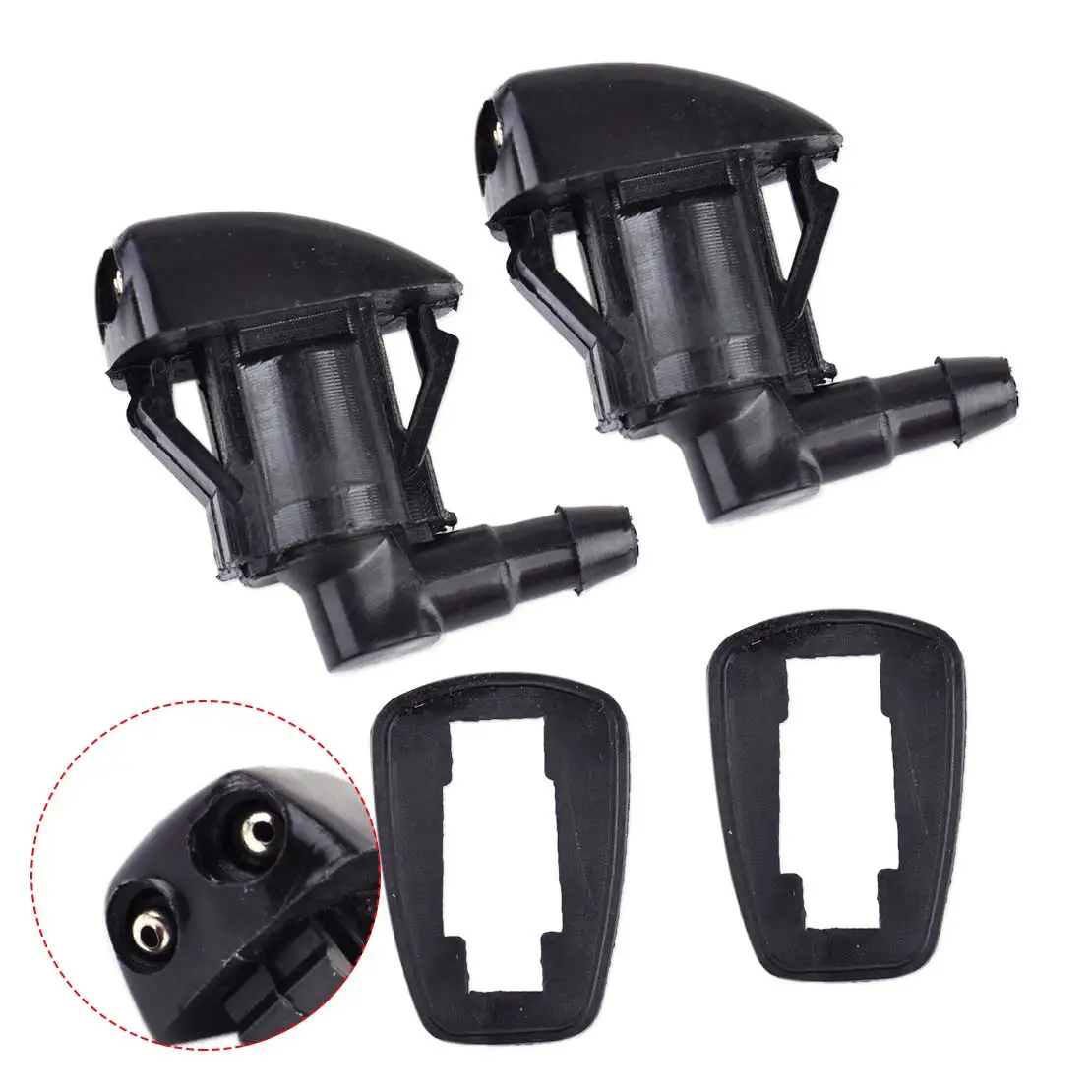 DWCX 2pcs Car Front Windshield Washer Wiper Jet Spray Nozzle 4718-4 for Chevrolet Malibu Chrysler Dodge Stratus Pontiac
DWCX 2pcs Car Front Windshield Washer Wiper Jet Spray Nozzle 4718-4 for Chevrolet Malibu Chrysler Dodge Stratus Pontiac