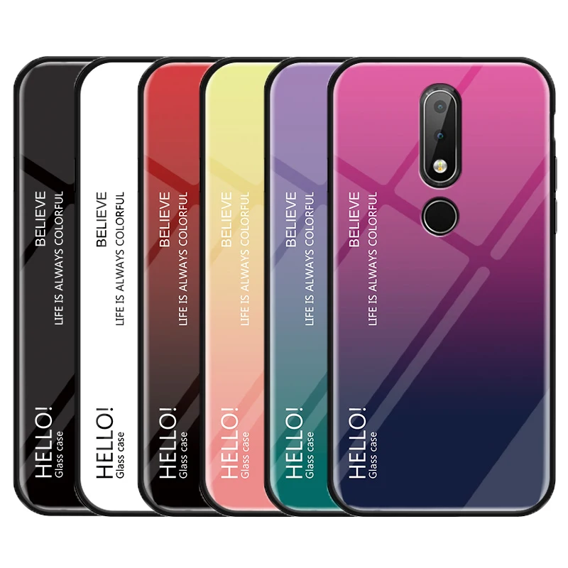 Case For Nokia 7.1 case cover For Nokia7.1 Luxury Tempered Glass Silicone Frame Hard Cover For Nokia7.1
Case For Nokia 7.1 case cover For Nokia7.1 Luxury Tempered Glass Silicone Frame Hard Cover For Nokia7.1