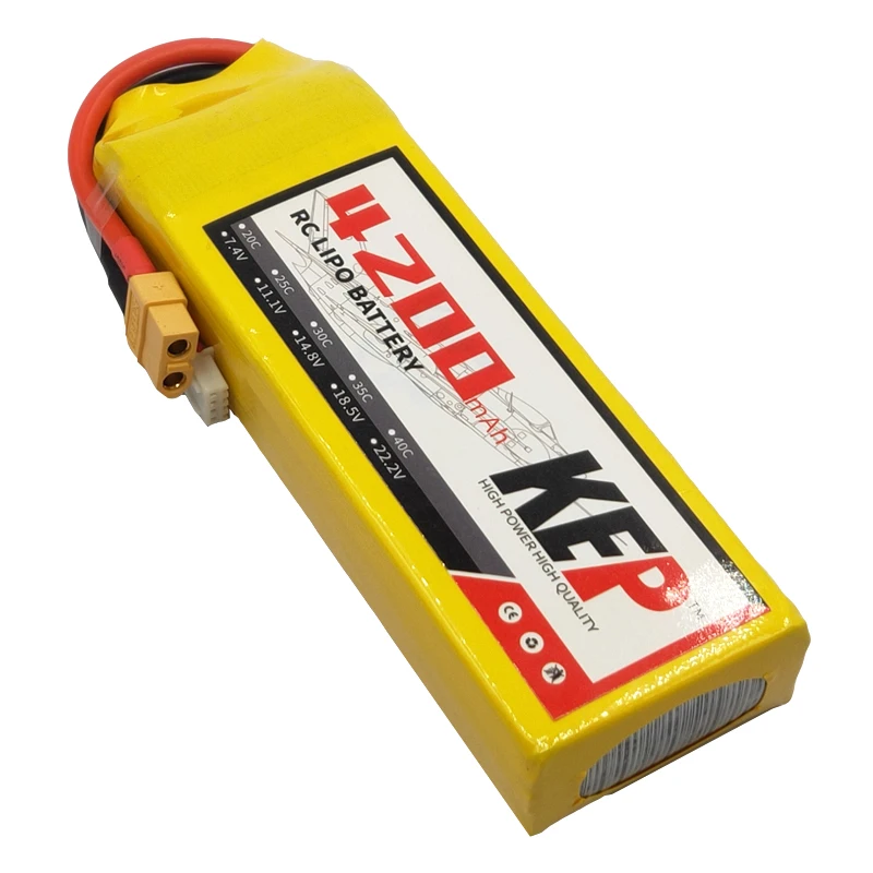 3S High Rate Polymer Battery 11.1v 3S 4200mAh 30C 40C RC Lipo Battery for Remote Control Helicopter RC Plane XT60 T Plug
3S High Rate Polymer Battery 11.1v 3S 4200mAh 30C 40C RC Lipo Battery for Remote Control Helicopter RC Plane XT60 T Plug