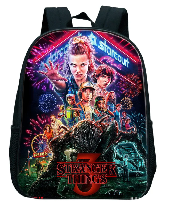 New Stranger Things 3 Backpack Children Kids Primary School Bag Beautiful Pattern Preschool Rucksack Cute Kindergarten Mochilas
New Stranger Things 3 Backpack Children Kids Primary School Bag Beautiful Pattern Preschool Rucksack Cute Kindergarten Mochilas