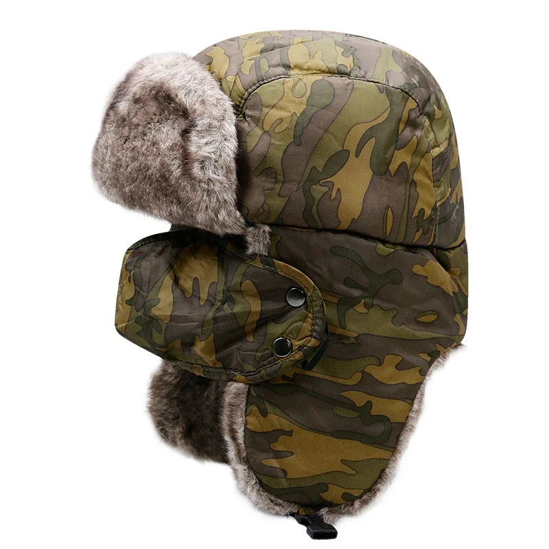 Men's Ear Face Protection Bomber Adult Thicken Windproof Hats Woman Warm Winter Resist Coldproof Snow Russian Male Mask Cap
Men's Ear Face Protection Bomber Adult Thicken Windproof Hats Woman Warm Winter Resist Coldproof Snow Russian Male Mask Cap
