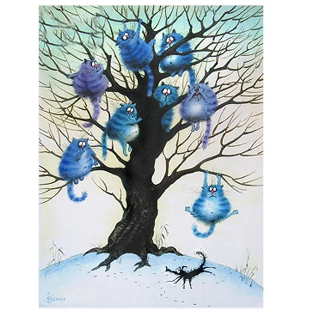 5D square Diamond mosaic tree cat Diamond Embroidery landscape diy Diamond painting animal mosaic picture pastes
5D square Diamond mosaic tree cat Diamond Embroidery landscape diy Diamond painting animal mosaic picture pastes