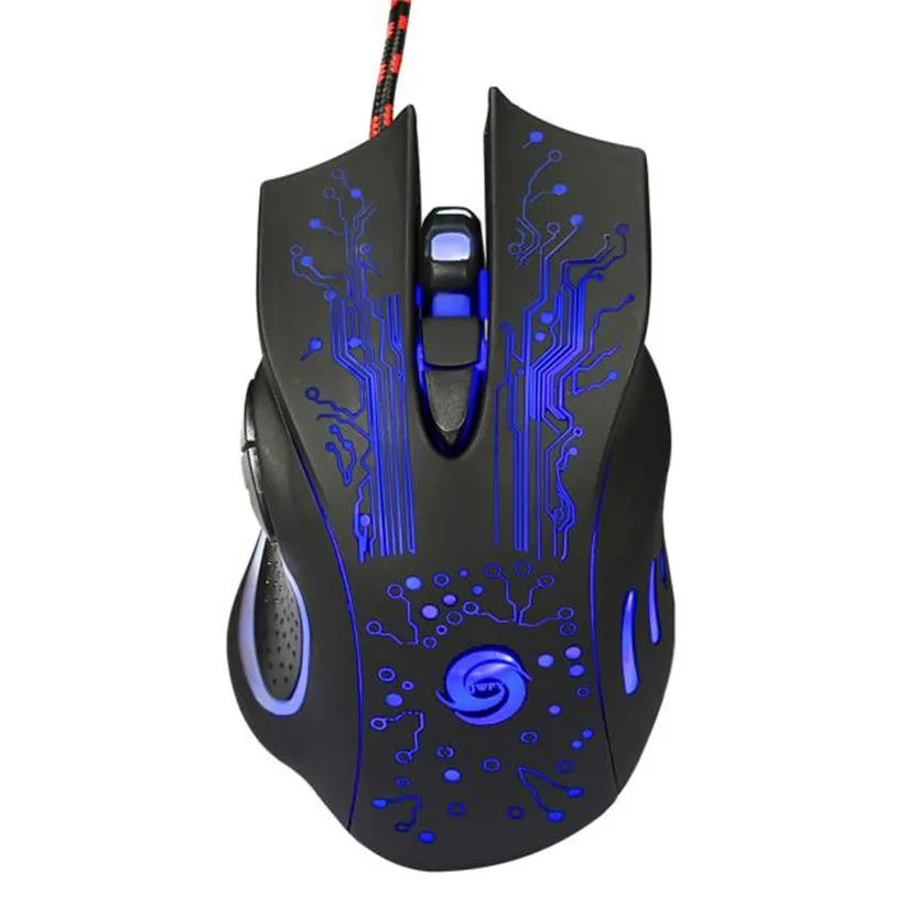 CARPRIE Gaming Mouse 6 Button 5500 DPI LED Optical USB Wired PRO Mouse Mice breathing lights 7 Colors For PC Laptop 90711
CARPRIE Gaming Mouse 6 Button 5500 DPI LED Optical USB Wired PRO Mouse Mice breathing lights 7 Colors For PC Laptop 90711