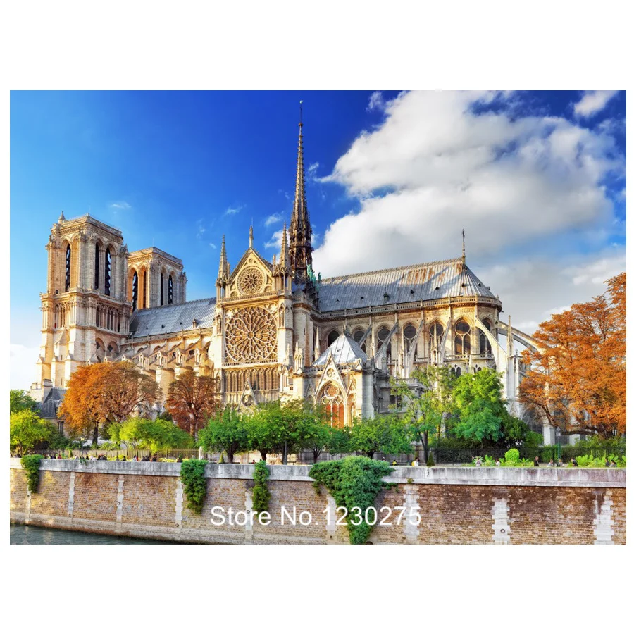 diy mosaic 5d diamond embroidery notre dame de paris diamond painting full rhinestone square/round drill needlework sale JX461 
diy mosaic 5d diamond embroidery notre dame de paris diamond painting full rhinestone square/round drill needlework sale JX461