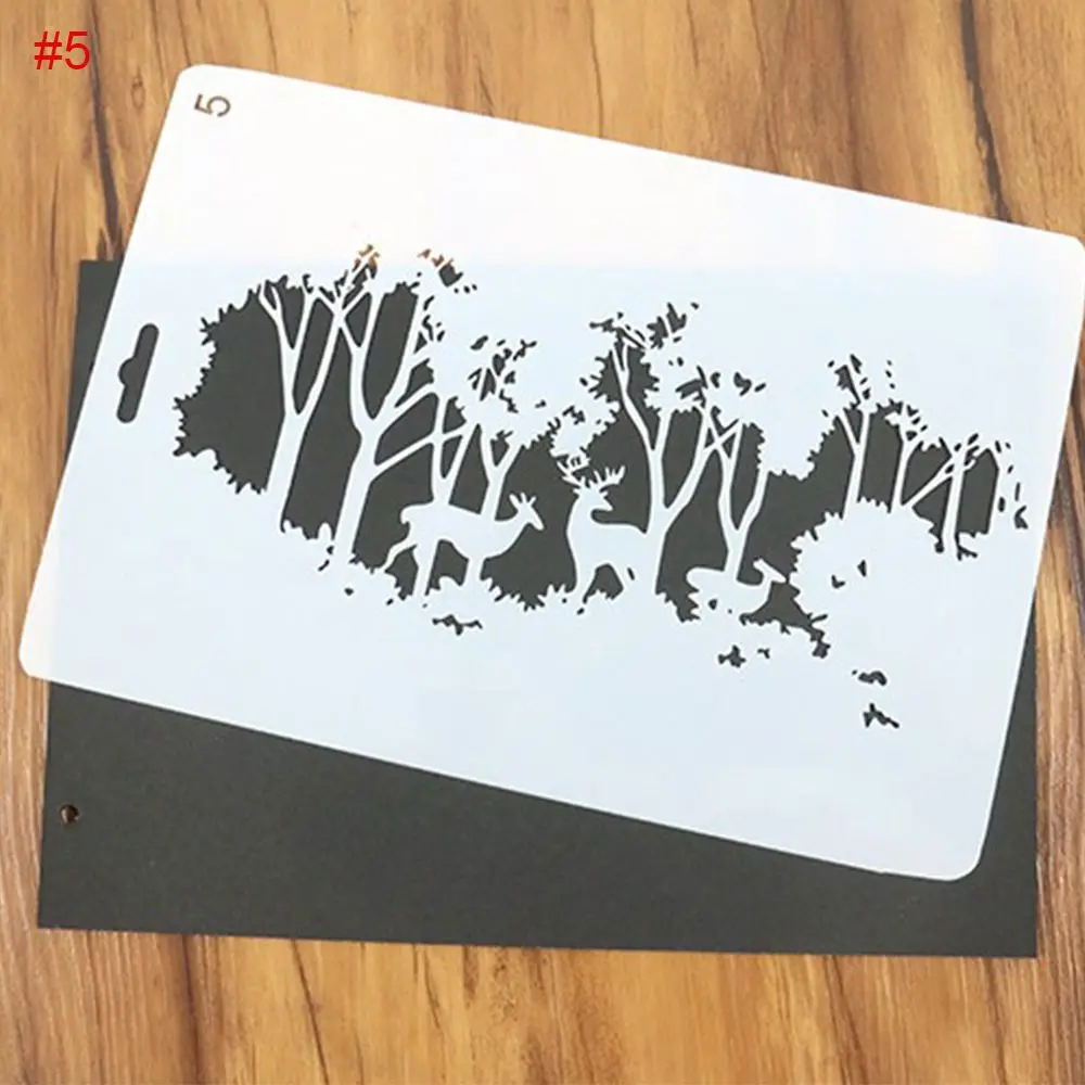 1Pcs Christmas Hollow Painting Template Journal Stencil Set For Scrapbooking Album Decor Embossing DIY Paper Crafts#5
1Pcs Christmas Hollow Painting Template Journal Stencil Set For Scrapbooking Album Decor Embossing DIY Paper Crafts#5