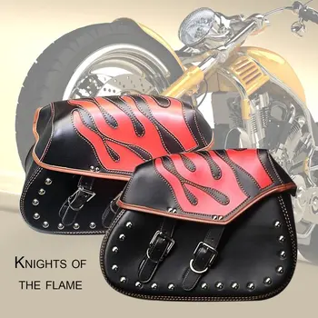 Motorcycle Helmet Bag Saddle Bag Motorcycle Side Riding Travel Bag Rainproof Flame Pattern Rider Bag Tail Hanging Box One Pair
Motorcycle Helmet Bag Saddle Bag Motorcycle Side Riding Travel Bag Rainproof Flame Pattern Rider Bag Tail Hanging Box One Pair
