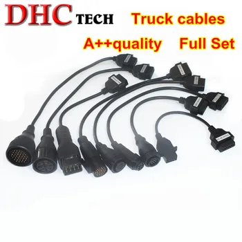 High Quality Truck Cables set TCS Pro OBD2 Truck cable Diagnostic tool connect cable 8 Truck Cables for TCS multidiag
High Quality Truck Cables set TCS Pro OBD2 Truck cable Diagnostic tool connect cable 8 Truck Cables for TCS multidiag