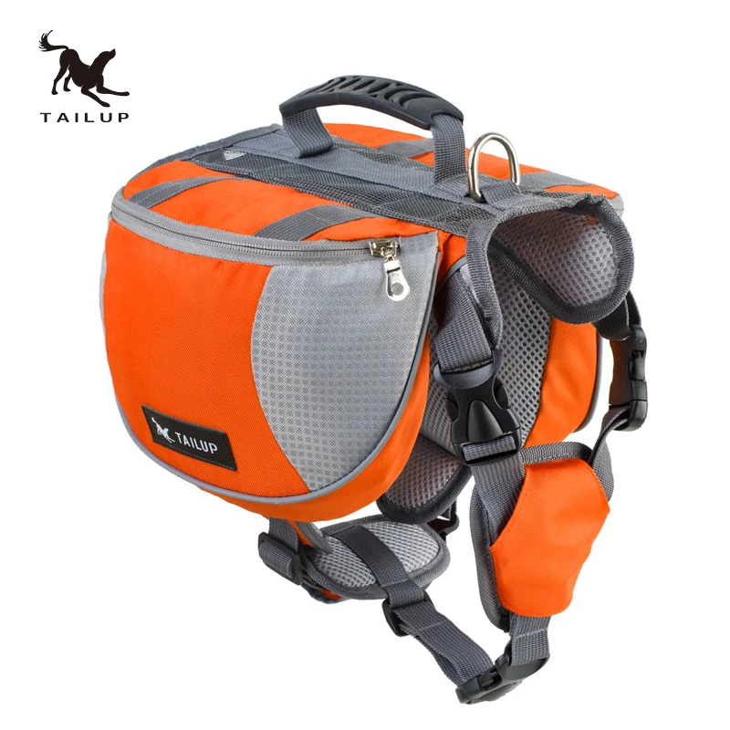 Image TAILUP Professional Outdoor Travel Dog Backpack Training Goods For Dogs K9
