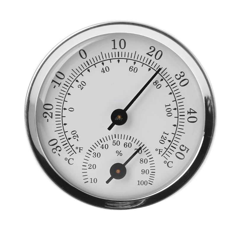 Wall Mounted Temperature Humidity Meter Thermometer & Hygrometer For Sauna Room Household
Wall Mounted Temperature Humidity Meter Thermometer & Hygrometer For Sauna Room Household