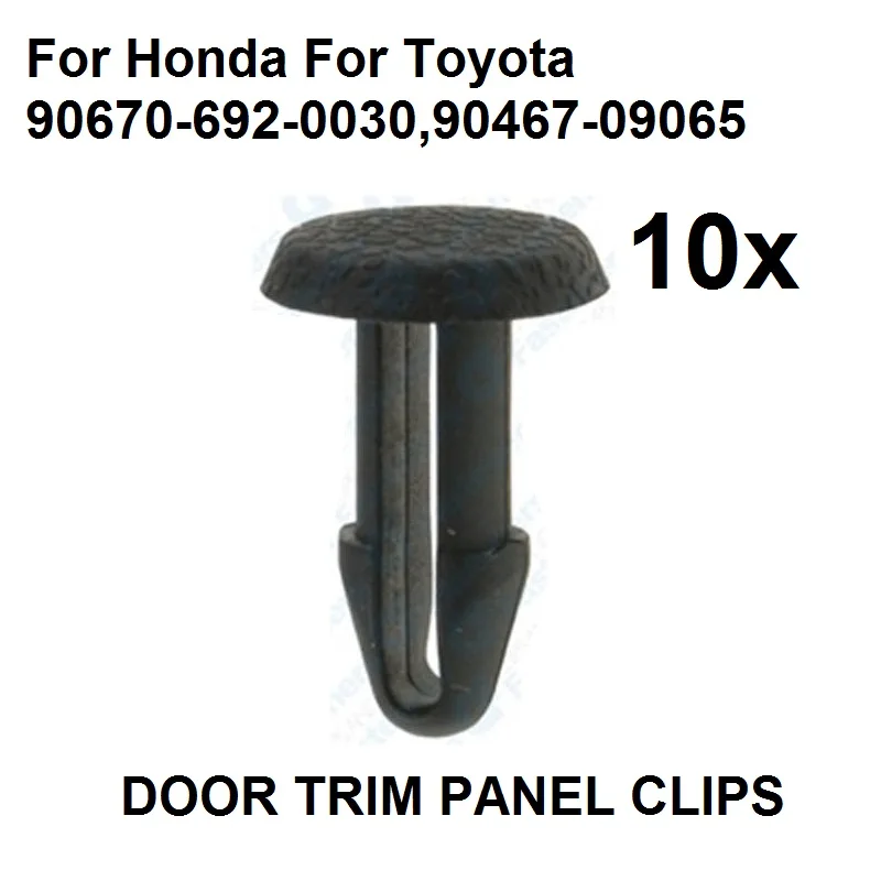 10x For Honda For Toyota Interior Trim Moulding Fastener Rivet Retainer Retaining Clip
10x For Honda For Toyota Interior Trim Moulding Fastener Rivet Retainer Retaining Clip