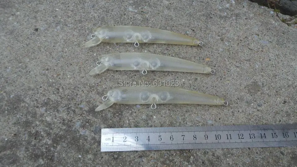 MR OCTOPUS 10pcs Unpainted Clear Plastic Fishing Lure Bodies. 269#------11.5cm .12g
MR OCTOPUS 10pcs Unpainted Clear Plastic Fishing Lure Bodies. 269#------11.5cm .12g