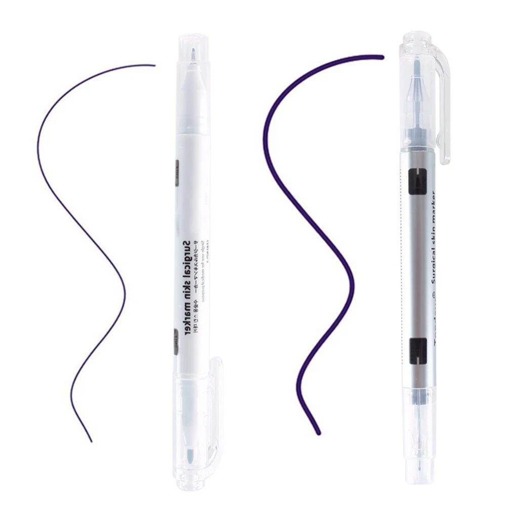 Surgical Skin Marker Eyebrow Marker Pen Tattoo Skin Marker Pen With Measuring Ruler Microblading Positioning Tool
Surgical Skin Marker Eyebrow Marker Pen Tattoo Skin Marker Pen With Measuring Ruler Microblading Positioning Tool