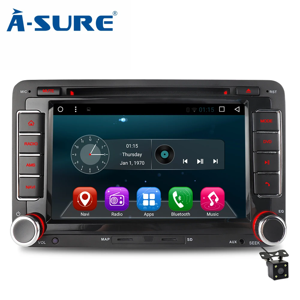A-Sure 2 Din Android Auto Radio Car DVD Player Navigation GPS for VW Golf mk6 5 Polo Jetta Tiguan Passat B6 5 cc skoda octavia
A-Sure 2 Din Android Auto Radio Car DVD Player Navigation GPS for VW Golf mk6 5 Polo Jetta Tiguan Passat B6 5 cc skoda octavia