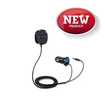 Car Bluetooth MP3 Player,USB Car Charger Car Kit with 1 USB Port, Audio Cable, Built-in Microphone for Music Playing Hands-free
Car Bluetooth MP3 Player,USB Car Charger Car Kit with 1 USB Port, Audio Cable, Built-in Microphone for Music Playing Hands-free