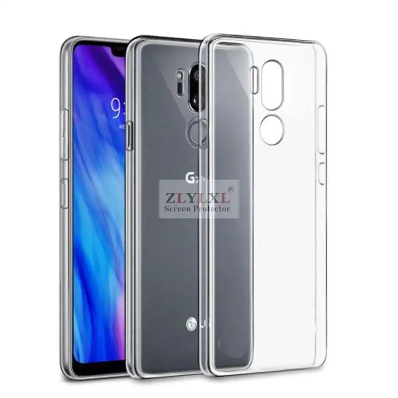 Glass + case Transparent Dirt-resistant soft back case for LG G7 tempered glass screen protector
Glass + case Transparent Dirt-resistant soft back case for LG G7 tempered glass screen protector