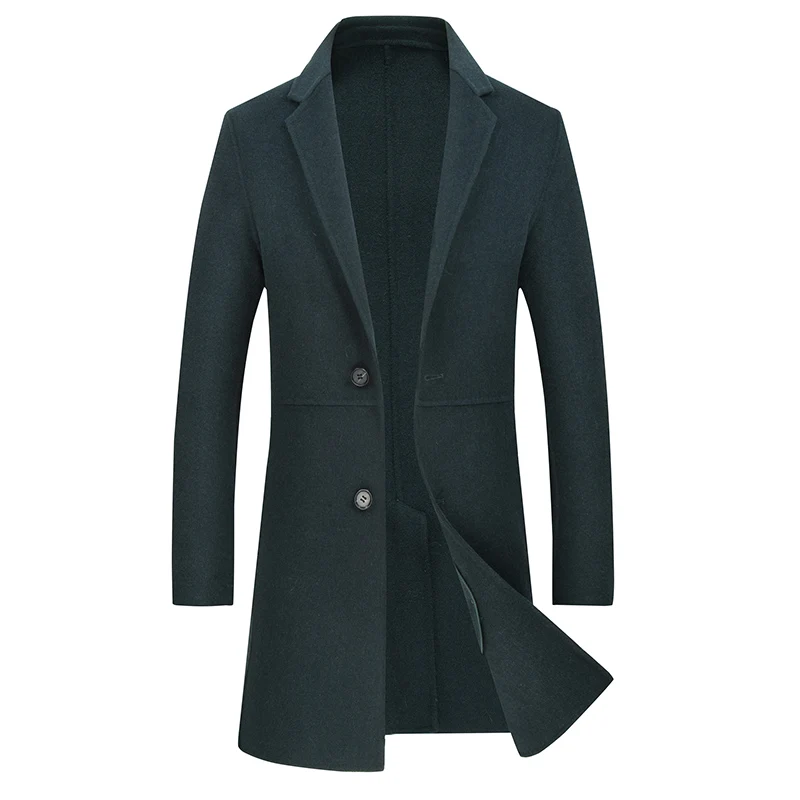 2018 Winter Overcoat Men's fashion Long style woolen trench coat jacket Men's casual coats jackets wool Outerwear men windbreak
2018 Winter Overcoat Men's fashion Long style woolen trench coat jacket Men's casual coats jackets wool Outerwear men windbreak