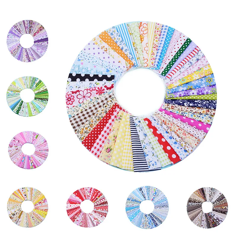 50Pcs 10cmx10cm Cotton Fabric Printed Cloth Sewing Quilting Fabrics for Patchwork Needlework DIY Material
50Pcs 10cmx10cm Cotton Fabric Printed Cloth Sewing Quilting Fabrics for Patchwork Needlework DIY Material