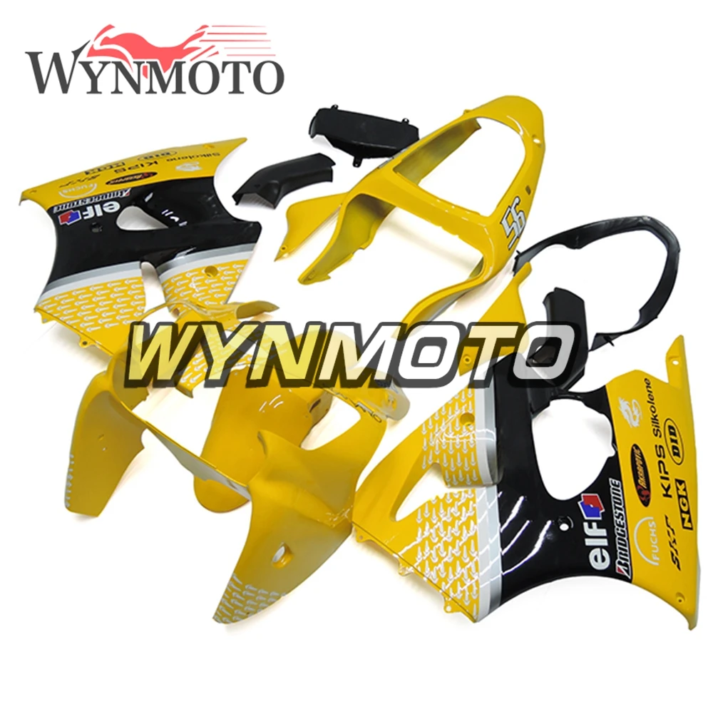 Complete Fairings For Kawasaki ZX-6R 00-02 ZX6R 2000 2002 Year Injection ABS Plastics Bodywork Yellow Black Covers Cowlings Kits
Complete Fairings For Kawasaki ZX-6R 00-02 ZX6R 2000 2002 Year Injection ABS Plastics Bodywork Yellow Black Covers Cowlings Kits