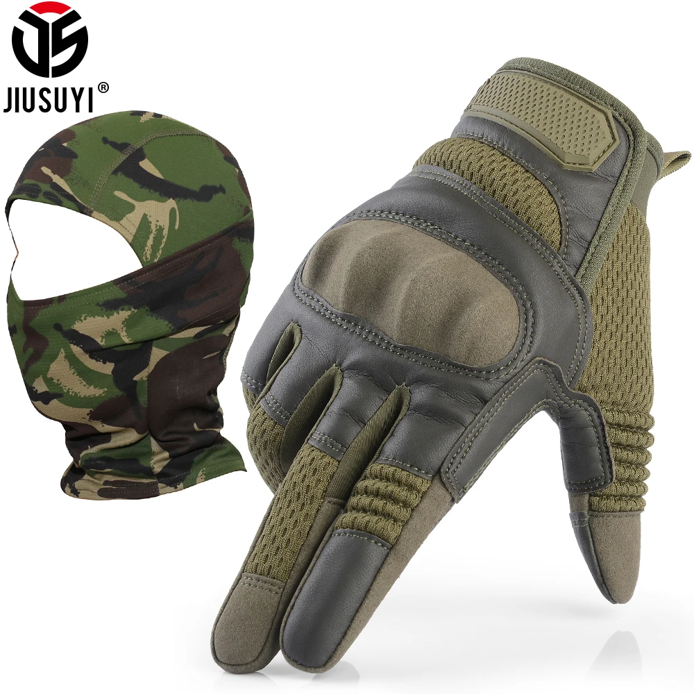 Touch Screen Tactical Full Finger Gloves Balaclava Cap Set Army Military Paintball Shooting Hard Knuckle Gloves Face Shield Sets
Touch Screen Tactical Full Finger Gloves Balaclava Cap Set Army Military Paintball Shooting Hard Knuckle Gloves Face Shield Sets