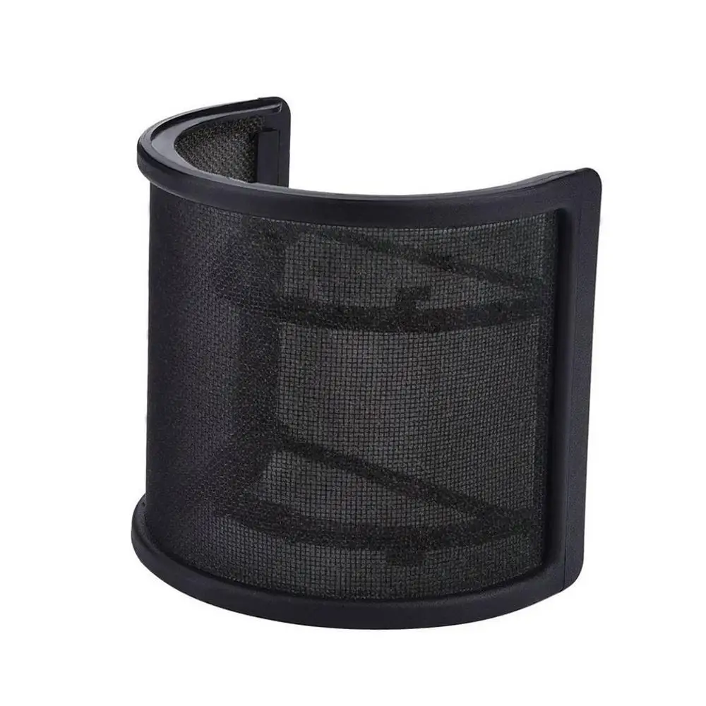 Studio Microphone Mic Pop Filter Black Wireless Swivel Mount Circular Shield Studio Network
Studio Microphone Mic Pop Filter Black Wireless Swivel Mount Circular Shield Studio Network