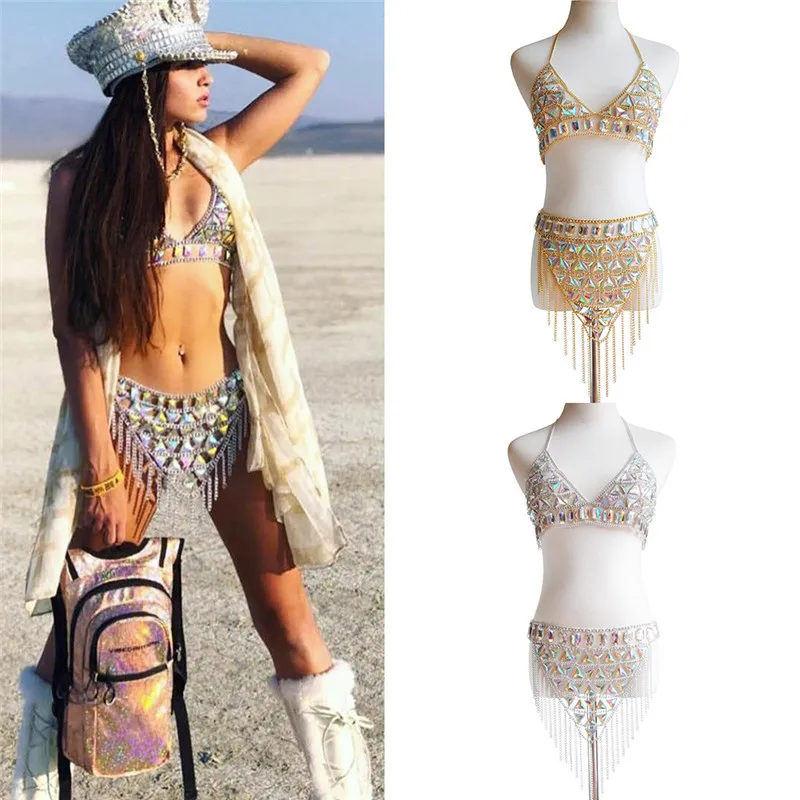 Music Festival Beach Party Bra Belly Waist Tassel Skirt Swimsuit Body Chain Arylic Gold Silver Bikini Swimwear Body Jewelry
Music Festival Beach Party Bra Belly Waist Tassel Skirt Swimsuit Body Chain Arylic Gold Silver Bikini Swimwear Body Jewelry