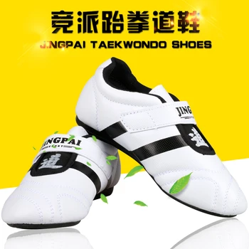 White strip breathable Taekwondo Shoes Martial Arts Sneaker kids sport shoes Professional Training Competition Tae Kwon Do shoes
White strip breathable Taekwondo Shoes Martial Arts Sneaker kids sport shoes Professional Training Competition Tae Kwon Do shoes