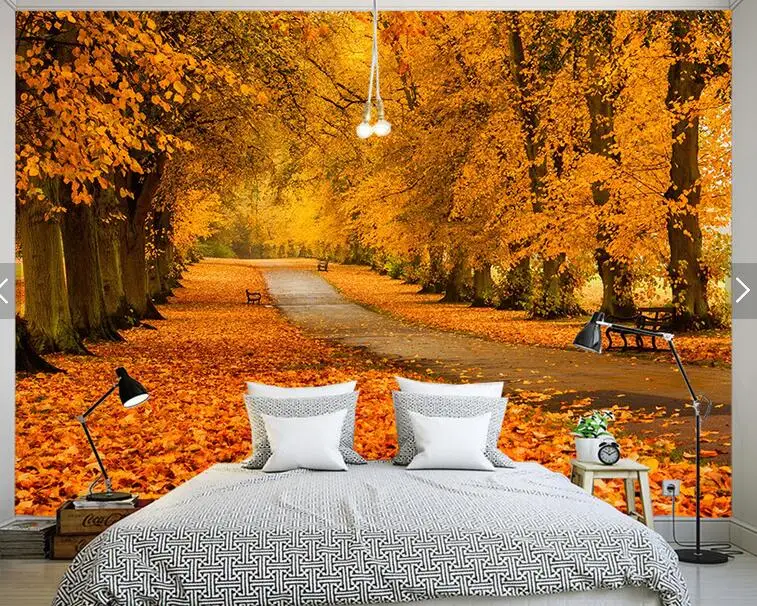 Autumn Natural Landscape Modern Wallpaper Roll 3D Photo Wallpapers Living Room papel de parede 3d Custom fall wall paper gold
Autumn Natural Landscape Modern Wallpaper Roll 3D Photo Wallpapers Living Room papel de parede 3d Custom fall wall paper gold