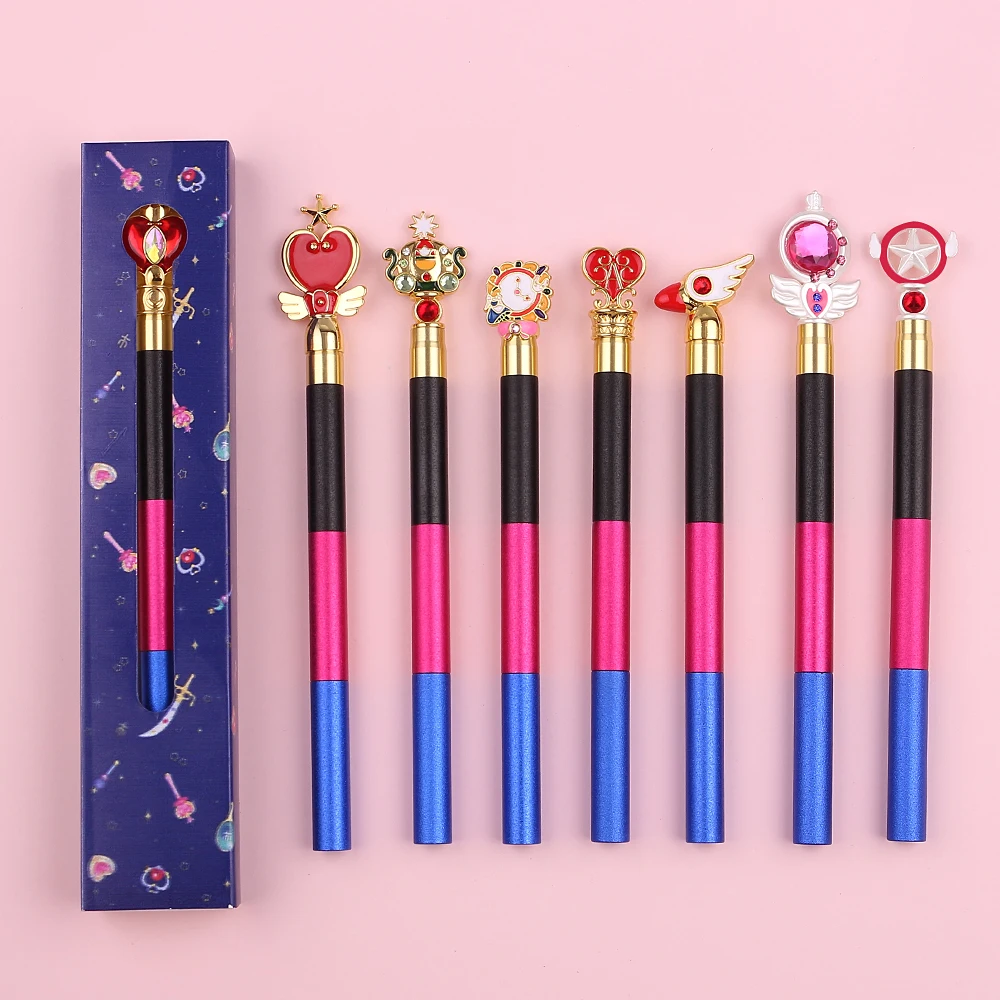 Personalized Multi-Section Stitching Sailor Moon Anime Makeup Brushes Cute Cosmetic Eyeshadow Eyebrow Lipsticks Brush with Box 
Personalized Multi-Section Stitching Sailor Moon Anime Makeup Brushes Cute Cosmetic Eyeshadow Eyebrow Lipsticks Brush with Box