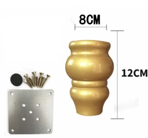4Pieces/Lot Height:12CM European style Imitation Gold Solid Wood Sofa Cabinet Feet Gourd Leg
4Pieces/Lot Height:12CM European style Imitation Gold Solid Wood Sofa Cabinet Feet Gourd Leg