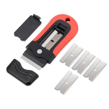 EHDIS Car Tools Plastic Glass Oven Razor Scraper+5pcs Blade Vinyl Wrap Carbon Fiber Wrapping Film Auto Sticker Remover Squeegee
EHDIS Car Tools Plastic Glass Oven Razor Scraper+5pcs Blade Vinyl Wrap Carbon Fiber Wrapping Film Auto Sticker Remover Squeegee