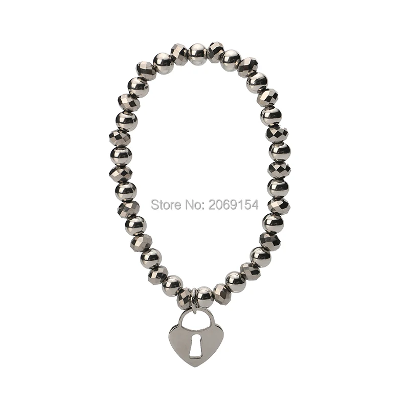 Women Lovely Heart Bangles Girls Trendy Silver Beads Chain& Link Bracelets Simple Stainless Steel Cute Accessory for Birthday
Women Lovely Heart Bangles Girls Trendy Silver Beads Chain& Link Bracelets Simple Stainless Steel Cute Accessory for Birthday