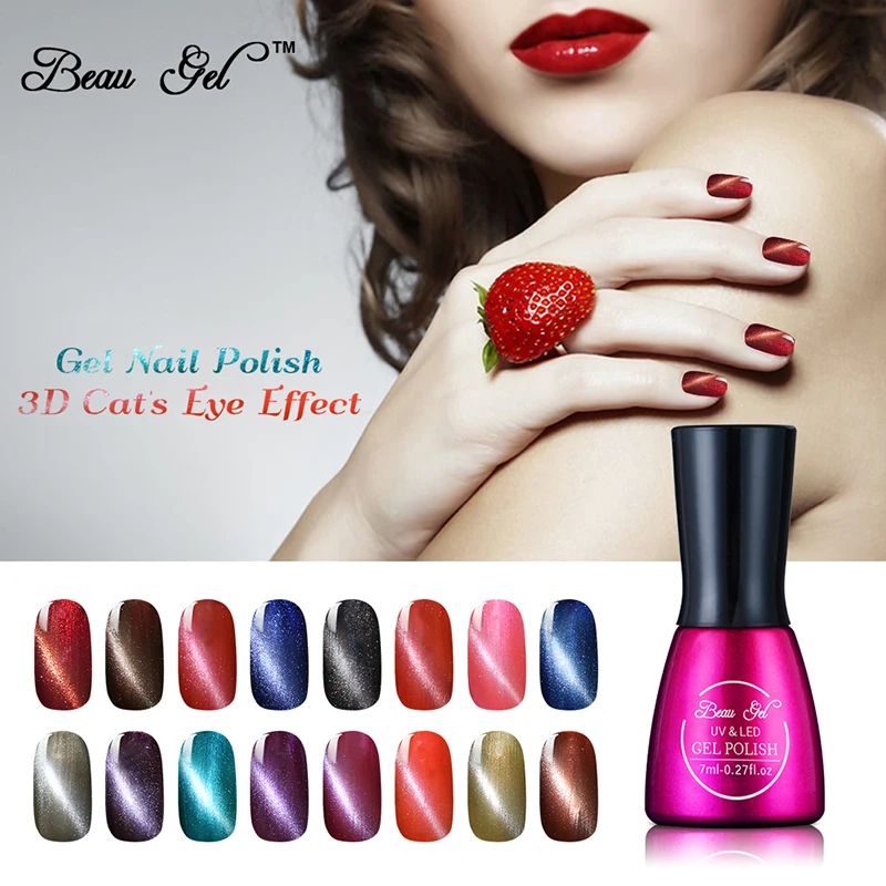 Beau Gel Bling 3D Cat Eyes UV Gel Polish 7ML Soak Off Led UV Gel Nail Polish Magnetic Cat's Eye Gelpolish For Nails DIY Nail Art
Beau Gel Bling 3D Cat Eyes UV Gel Polish 7ML Soak Off Led UV Gel Nail Polish Magnetic Cat's Eye Gelpolish For Nails DIY Nail Art