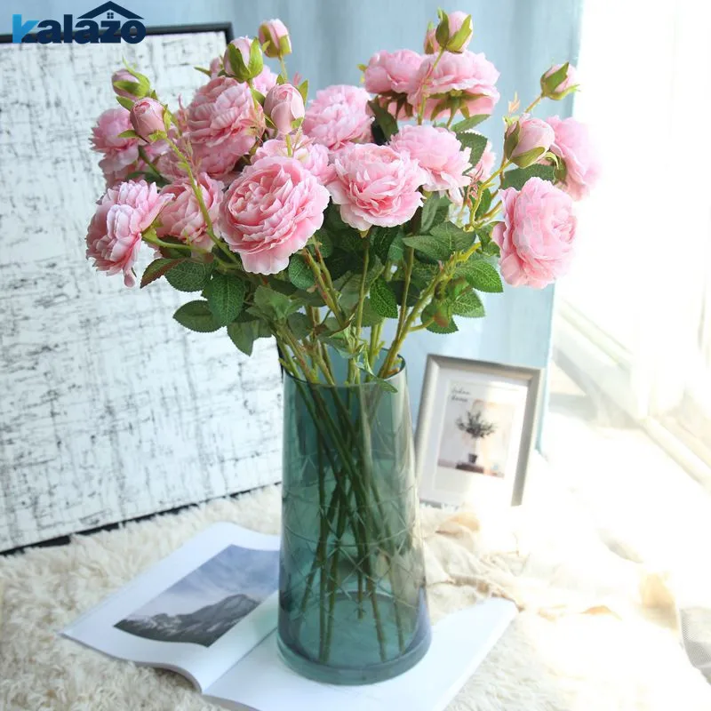 3 Heads Peony Artificial Flowers Bouquet Photography Props For Wedding Home Decorations European Rose Silk Fake Flowers
3 Heads Peony Artificial Flowers Bouquet Photography Props For Wedding Home Decorations European Rose Silk Fake Flowers