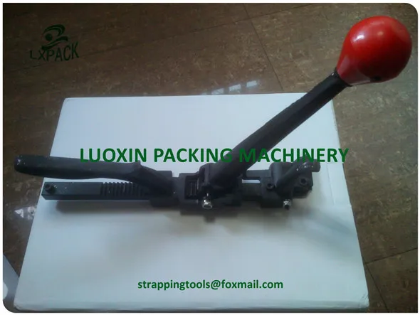 LX-PACK Free Shipping Manual Steel Strapping sealers,steel strapping tools for strapping steel 19-32mm, sealer + Tensioner
LX-PACK Free Shipping Manual Steel Strapping sealers,steel strapping tools for strapping steel 19-32mm, sealer + Tensioner